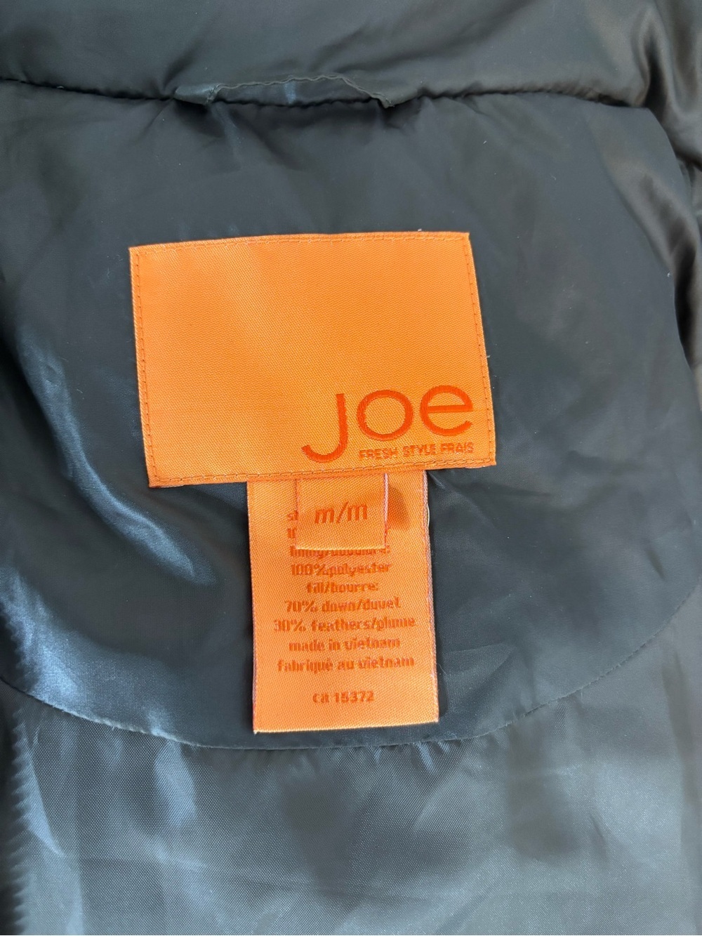 Joe Fresh Brown Quilted Hooded Puffer Jacket with Belt - Picture 13 of 16